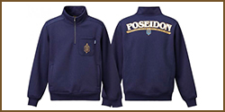 Poseidon Premium Half Zip Sweat